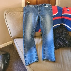 Izod Blue Jeans Size 32x30 Straight Fit